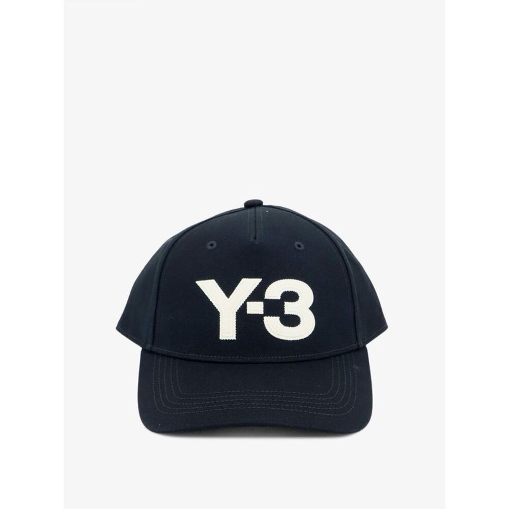 Adidas Y-3 Men Y-3 Logo Baseball Cotton Cap